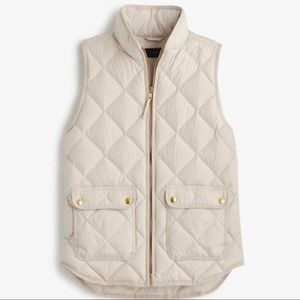 J.CREW Excursion Quilted Down Vest